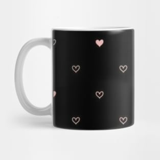 pink hearts Mug